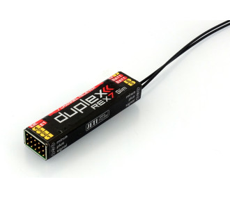 Récepteur REX 7 Slim Duplex EX 2.4Ghz Jeti 7 Voies