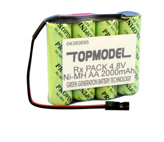 PACK 4,8V PROPINA NiMH AA 2000mAh JR S