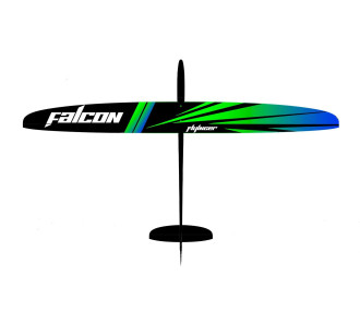 F3K Falcon Strong V2   Vert / Bleu High Quality
