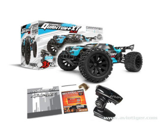 QUANTUM+ XT FLUX 4X4 1/10 ARGENTO BLU