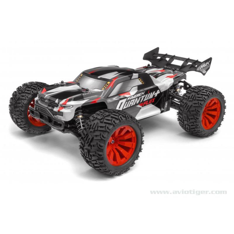 QUANTUM+ XT FLUX 4X4 1/10 ARGENTO ROSSO