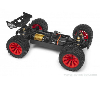 QUANTUM+ XT FLUX 4X4 1/10 ROJO PLATA