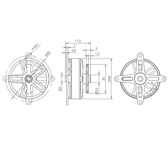 KAVAN Brushless Motor PRO 2811-1800