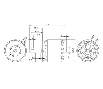 Motor sin escobillas KAVAN PRO 2626-2000