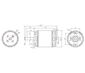 KAVAN Brushless Motor PRO 3548-500