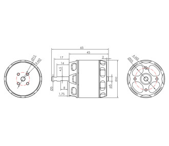 KAVAN Bürstenloser Motor PRO 4345-730