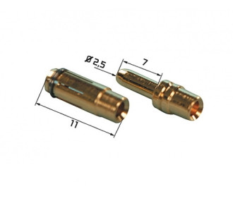 MP JET GOLD CONNECTORS 2.5 2pairs