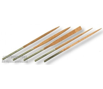 5 PETITES LIMES AIGUILLE 140xØ3mm