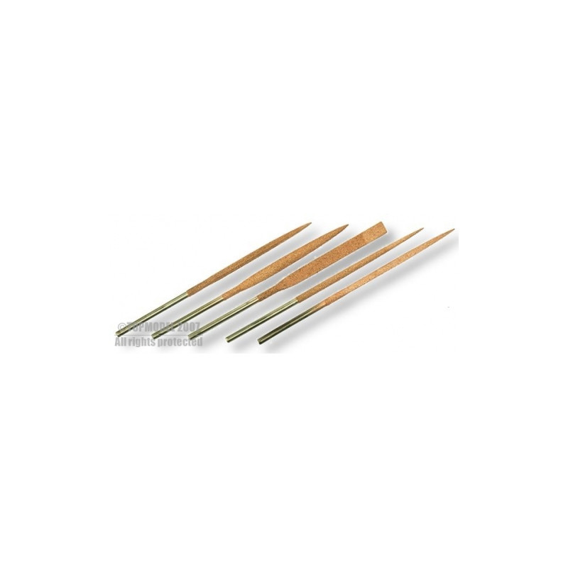 5 PETITES LIMES AIGUILLE 140xØ3mm