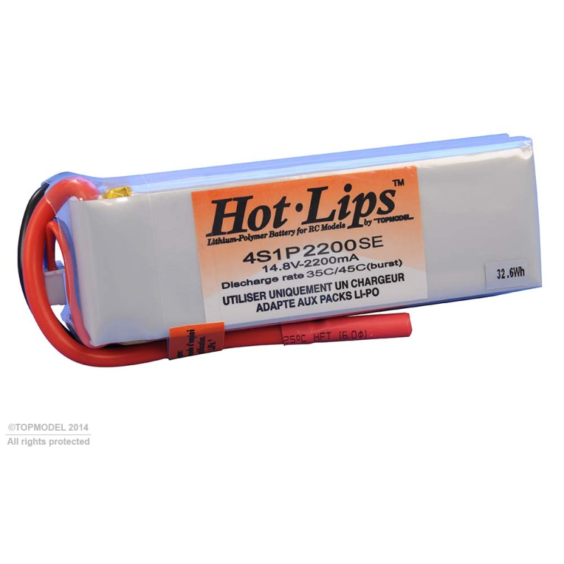 HOT LIPS LiPo PACK 14,8V 2200mAh 4S1P XT60