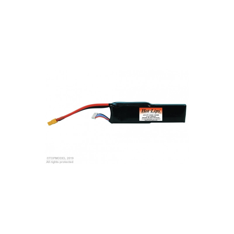 HOT LIPS VHD 14,8V 1300mAh 4S1P XT60 LiPo PACK