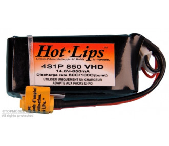 HOT LIPS VHD 14,8V 850mAh 4S1P XT60 LiPo PACK