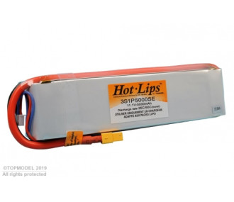 HOT LIPS 11.1V 5000mAh 3S1P XT60 LiPo PACK