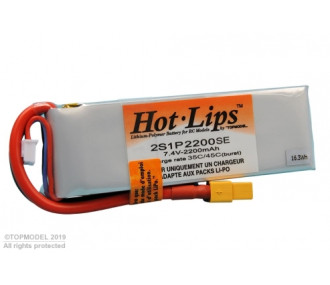 HOT LIPS LiPo PACK 7,4V 2200mAh 2S1P XT60