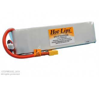 HOT LIPS LiPo PACK 7,4V 5000mAh 2S1P XT60