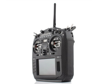 RadioMaster TX16s MKII Black Carbone Manche AG01, 4en1 16ch 2,4GHz