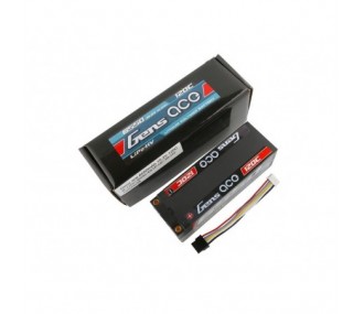 Akku Gens Ace Hardcase, Lipo HV 4S 15.2V 6550mAh 120C Steckdose 5mm