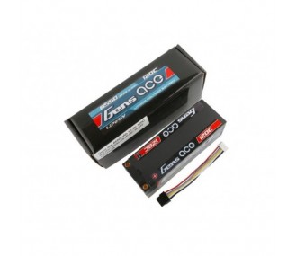 Gens Ace Hardcase Battery, Lipo HV 4S 15.2V 6550mAh 120C Socket 5mm
