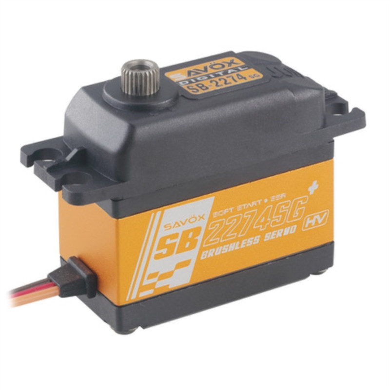 Digitales Standard-Servo Savox SB-2274SG+ Brushless (69g, 25kg.cm, 0.08s/60°)