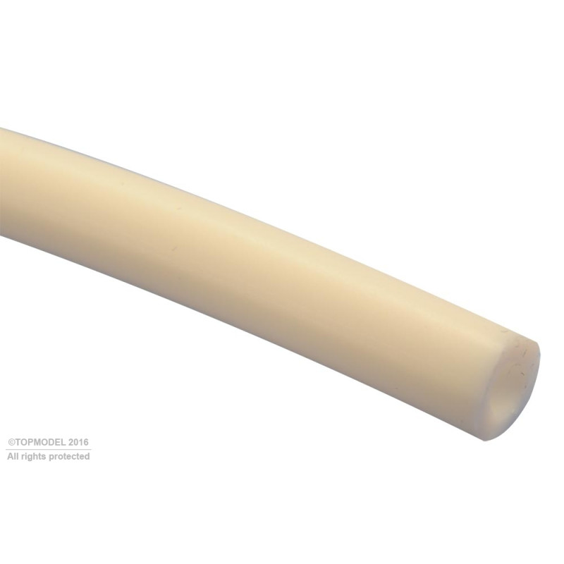 DURIT SILICONE ø3/6mm blanche, 1 m