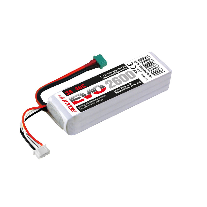 Batteria ROXXY EVO 3S 2600mAh 40C Lipo