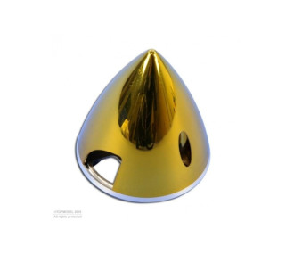 Cone 75mm Yellow Metallic INOVA
