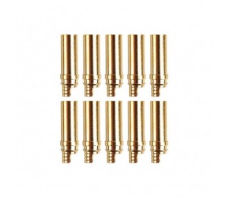 Gold Socket PK 5mm female (10 pcs) - Yuki Model