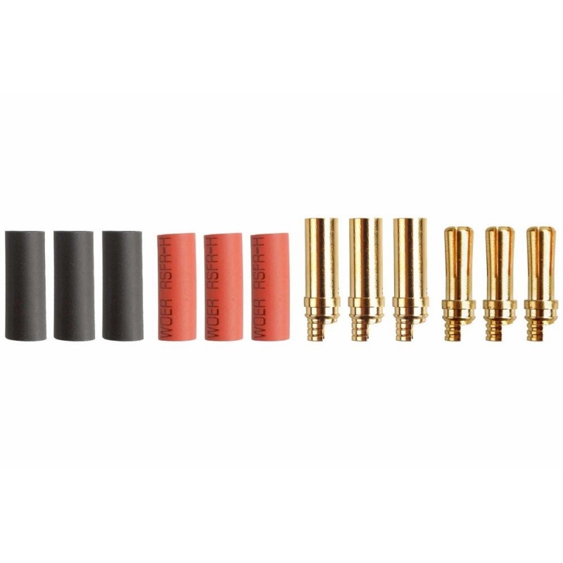 Gold Socket PK 5mm M/F (3 pairs) - Yuki Model