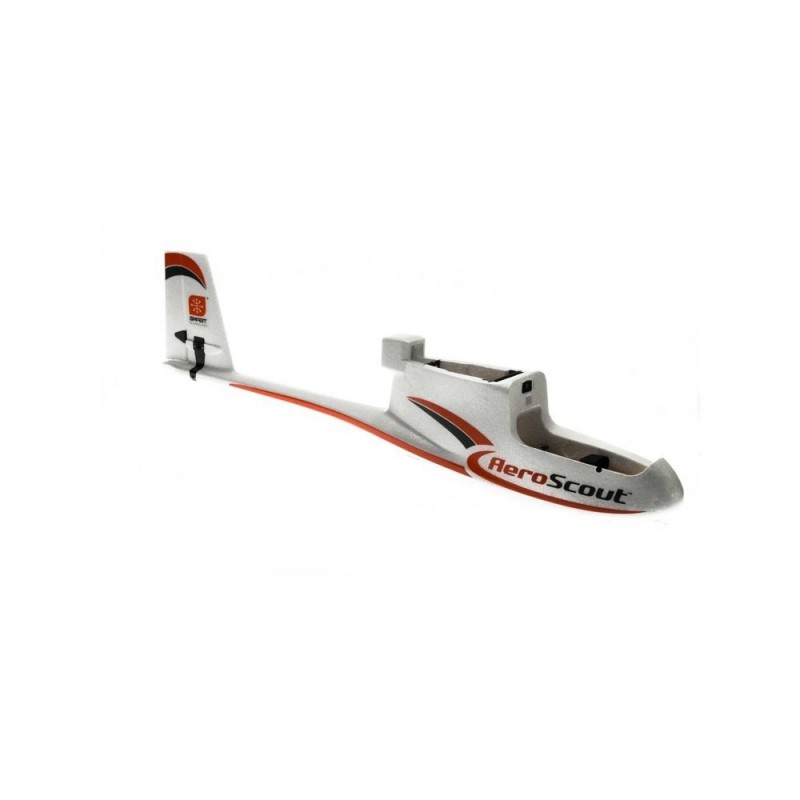 Fuselage with Elev/Rudder Servos: AeroScout HOBBYZONE - HBZ3801