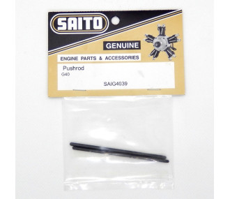 SAITO FG-40 SAIG4039 Jeu de tiges de culbuteurs Pushrods