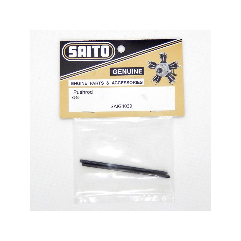 SAITO FG-40 SAIG4039 Pushrods set