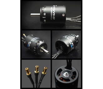 Moteur Dualsky XM3045EG-12  (120g, 820kV, 799W)
