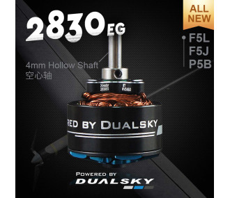 Moteur Dualsky XM2830EG-14 (55g, 1400kV, 480W)