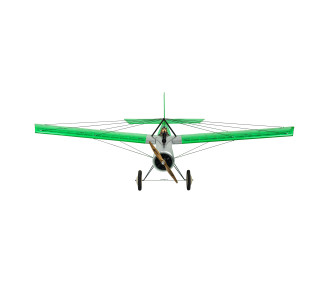 Aereo Ecotop Baron ARF verde di circa 1,57 m