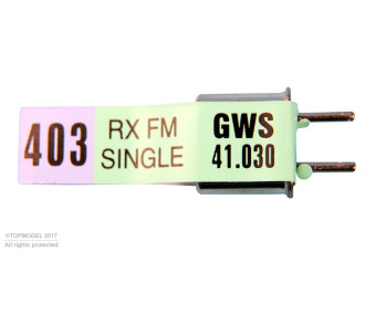 QUARTZ Rx GWS 41.050 Mhz FM