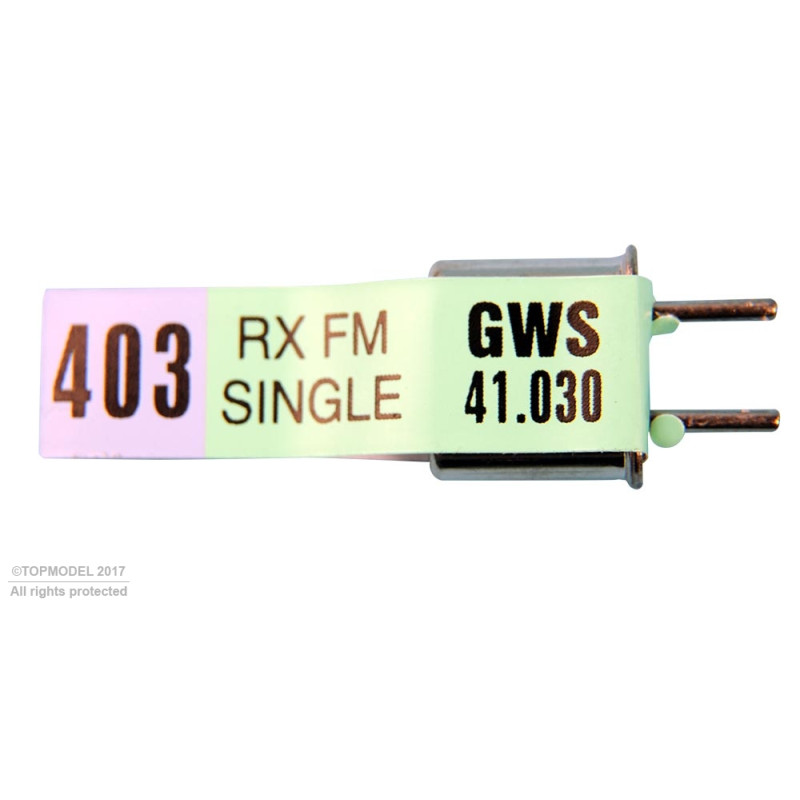 QUARTZ Rx GWS 41.050 Mhz FM