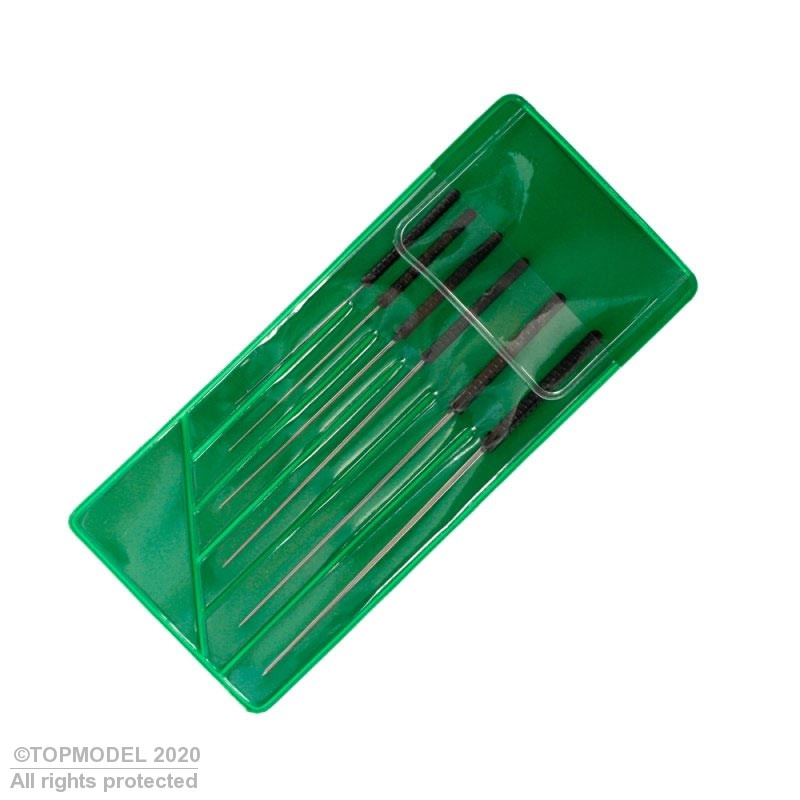 6 POLISSOIRS 0,4 à 1,4 mm