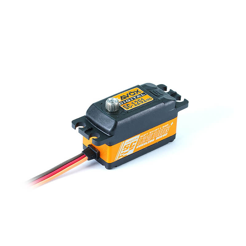 Digitales Low-Profile-Servo Savox SC-1251MG (44g, 9kg.cm, 0.09s/60°)