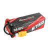 Batería Gens Ace, Lipo 4S 14.8V 6750mAh 70C hardcase XT90 socket