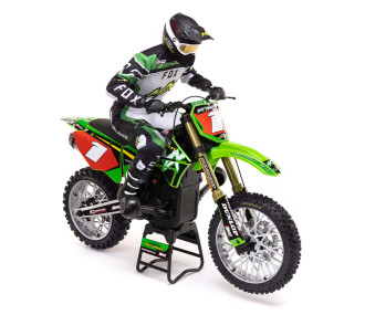 1/4 Promoto-MX Moto RTR con Batería y Cargador, Circuito Pro