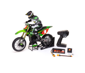 1/4 Promoto-MX Moto RTR con batteria e caricatore, Pro Circuit