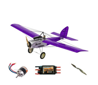 Aircraft Pack Ecotop Baron Violet ARF ca. 1,57m con motorizzazione