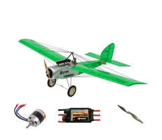 Pack Avion Ecotop Baron Vert ARF env.1.57m avec motorisation