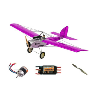 Pacchetto aeromobili Ecotop Baron Rose ARF circa 1,57 m con motorizzazione