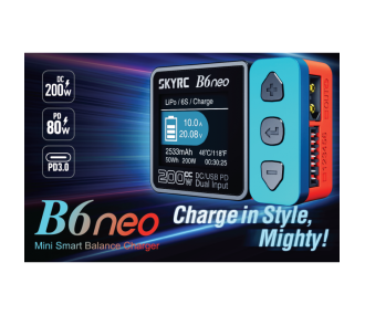 B6 Neo DC charger (200W)