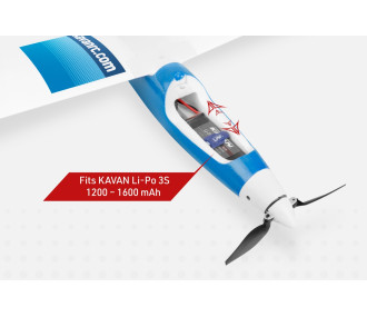 Planeur KAVAN Falcon bleu1800mm PNP