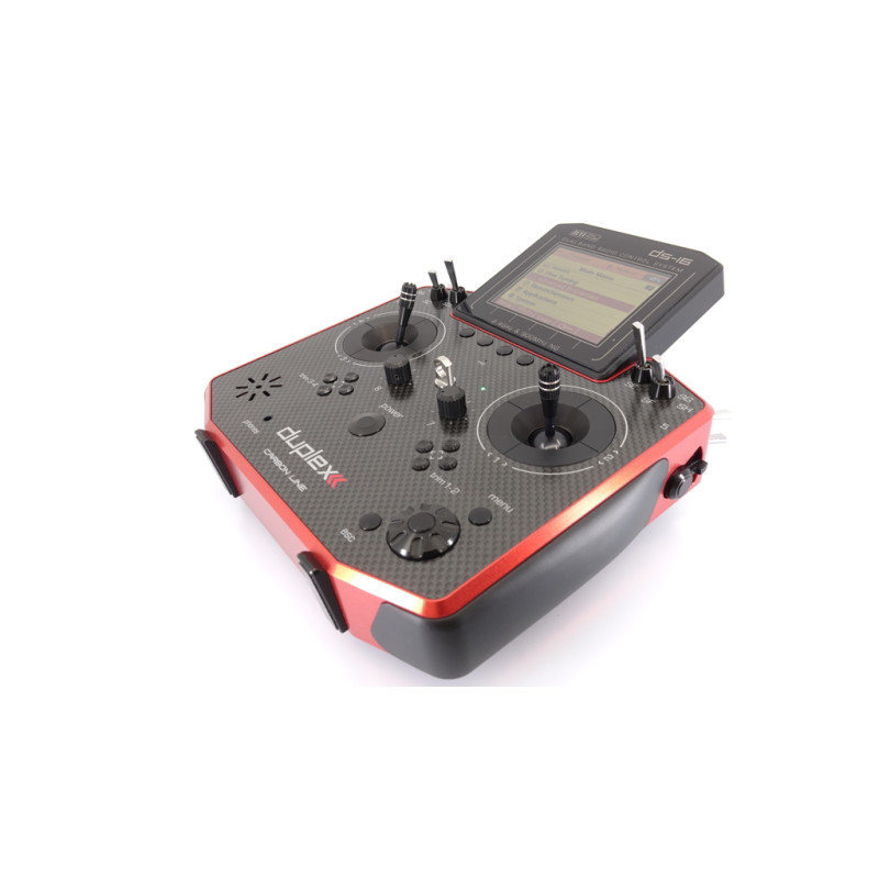 Jeti DS16 Gen. 2 Carbon Line Red 2.4Ghz Duplex + R10