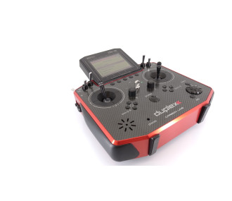 Jeti DS16 Gen. 2 Carbon Line Red 2.4Ghz Duplex + R10