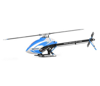 Hélicoptère OMPHobby Bleu M4 kit