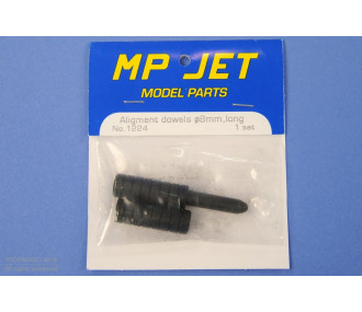 PION DE CENTRAGE Ø8mm, long, 1 set